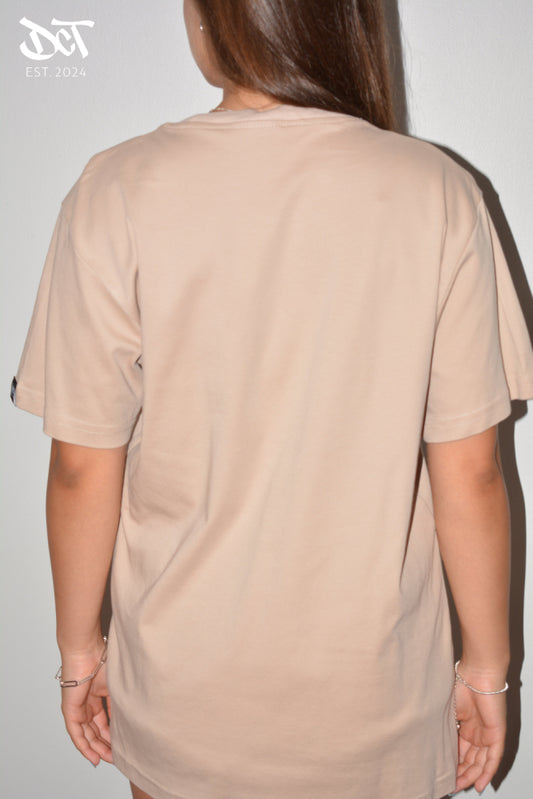 POLERA ALGODON PIMA GAMUZADA DISEÑO DELANTERO AS DE PICAS