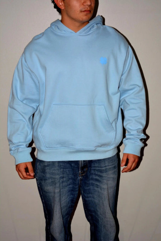 POLERON ALGODON FRANELA PREMIUM DISEÑO TREBOL DOBLE ESTAMPADO