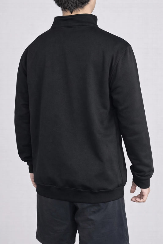 POLERON ALGODON 70% UNICOLOR CUELLO MEDIO