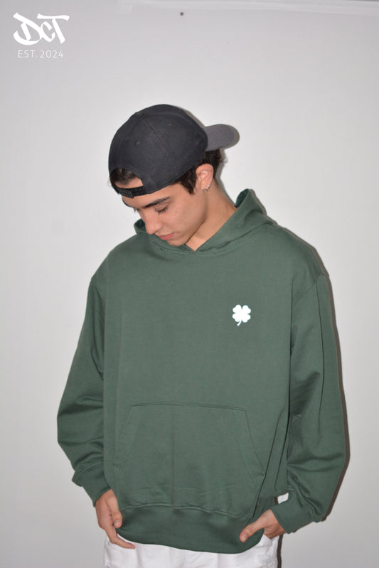 POLERON ALGODON PREMIUM DE VERANO DISEÑO DELANTERO TREBOL