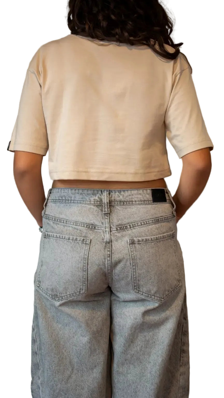POLERA CROP TOP ALGODON PERUANO