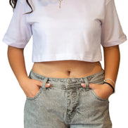 POLERA CROP TOP ALGODON PERUANO