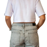 POLERA CROP TOP ALGODON PERUANO