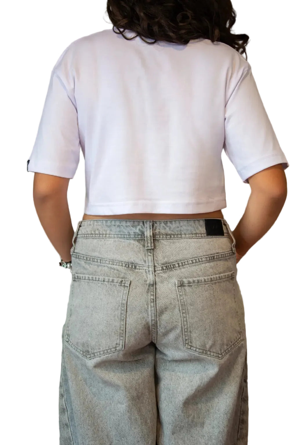 POLERA CROP TOP ALGODON PERUANO