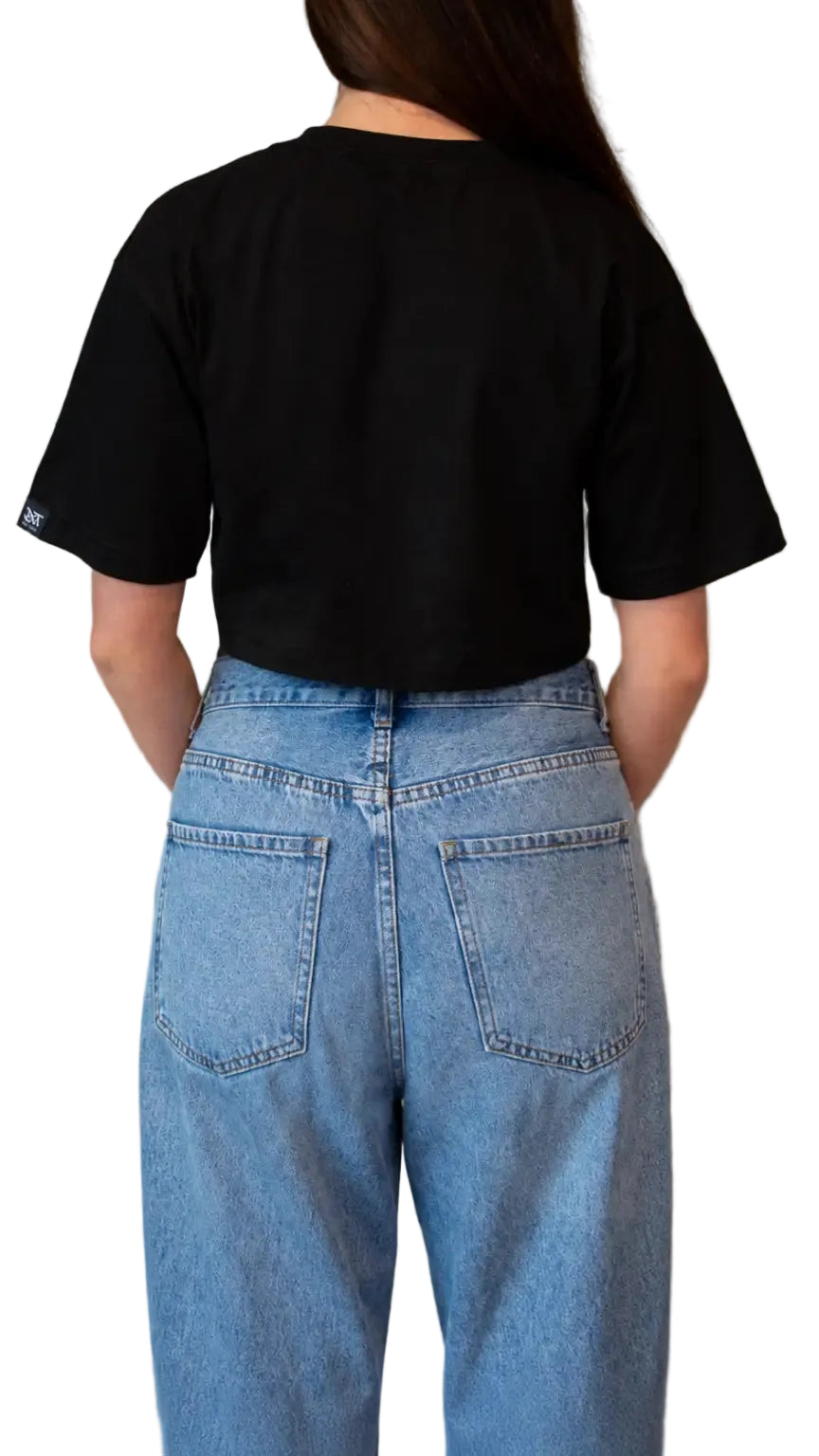 POLERA CROP TOP ALGODON PERUANO