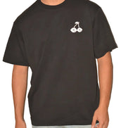Polera  Algodón Pima Besos Guinda Negra | dctestablished.cl