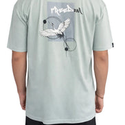 Polera_Algodon_Pima_Freedom_Verde_Cemento_Trasera