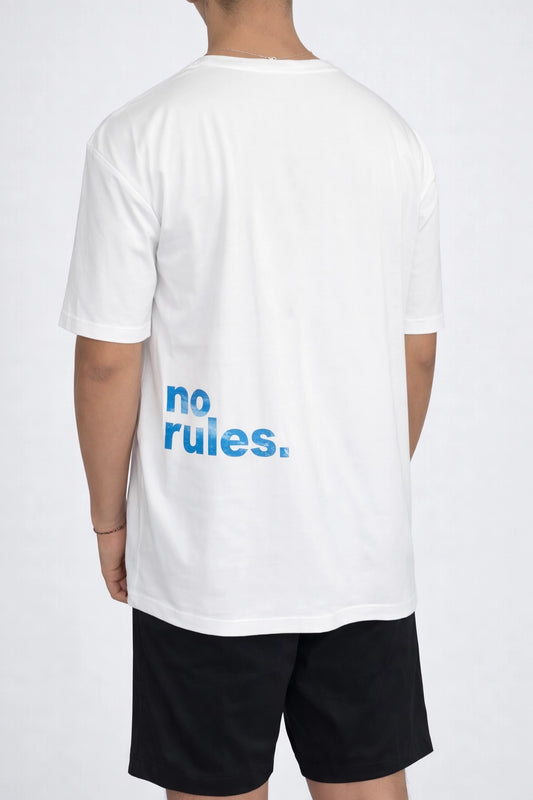 POLERA ALGODÓN PIMA DISEÑO NO RULES