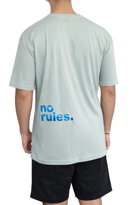 POLERA ALGODON PERUANO GAMUZADA NO RULES