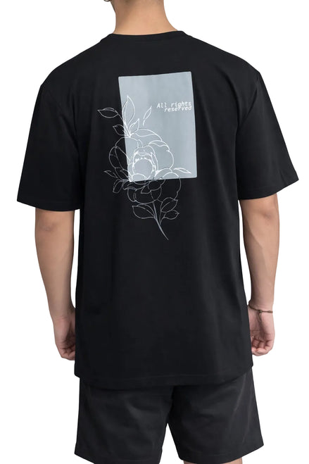 Polera_Algodon_Pima_Rosa_Negra_Trasera