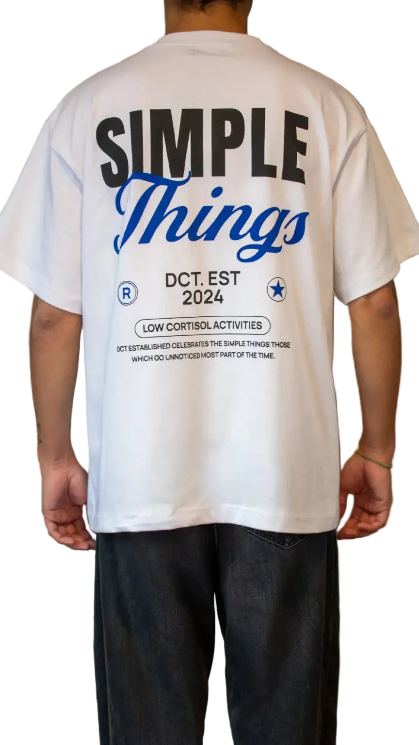 POLERA OVERSIZE HEAVY COTTON ALGODON PERUANO SIMPLE THINGS