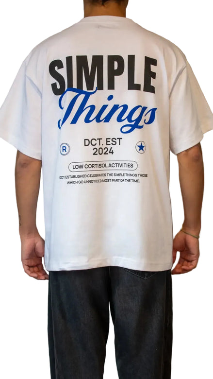 POLERA OVERSIZE HEAVY COTTON ALGODON PERUANO SIMPLE THINGS