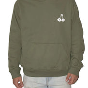 Poleron-franela-besos-guinda-Otoño-2025-Verde-Oliva