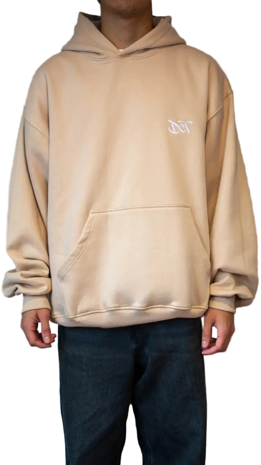 POLERON HOODIE OVERSIZE BORDADO