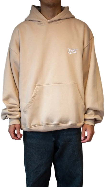 POLERON HOODIE OVERSIZE BORDADO