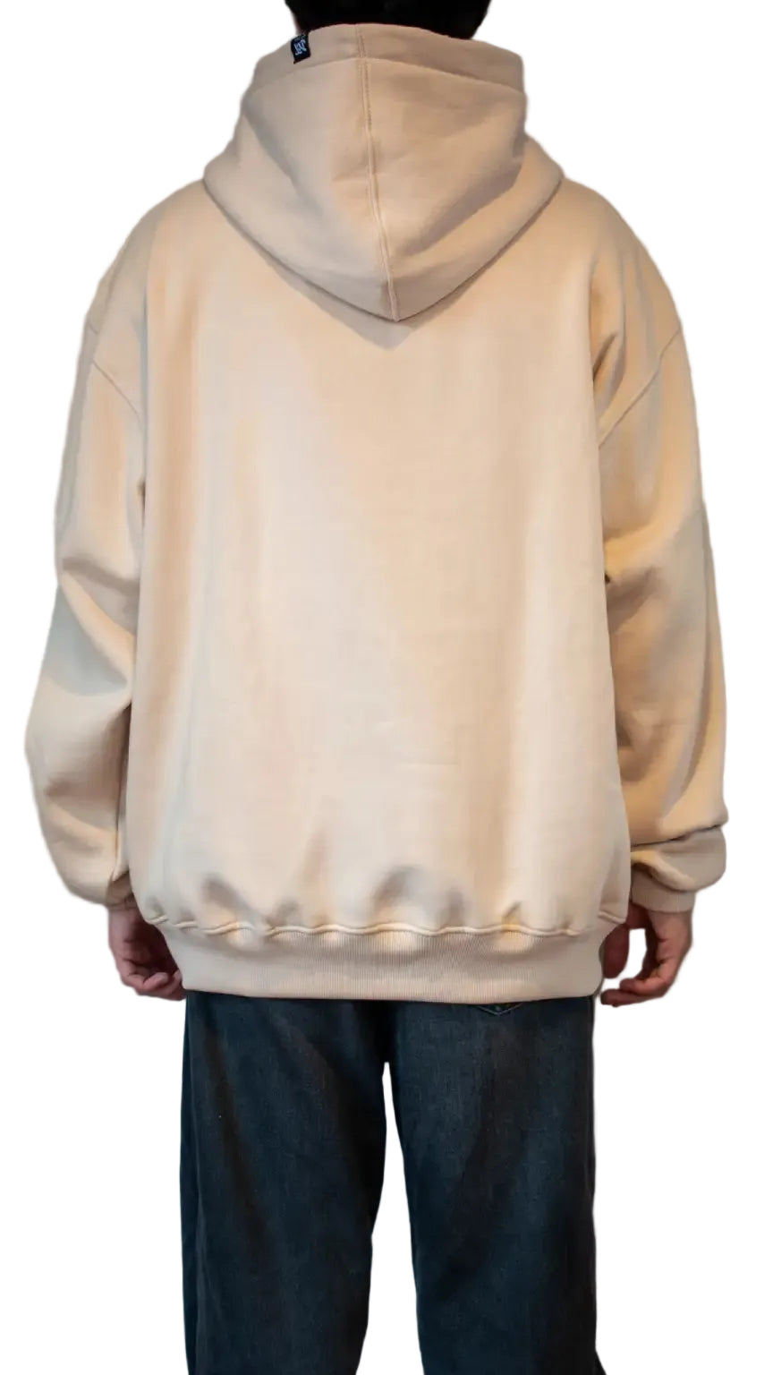 POLERON HOODIE OVERSIZE BORDADO