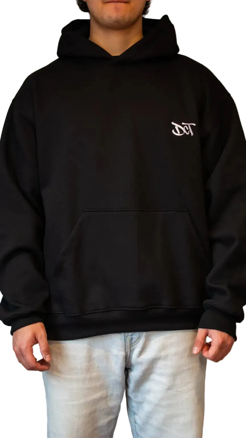 POLERON HOODIE OVERSIZE BORDADO