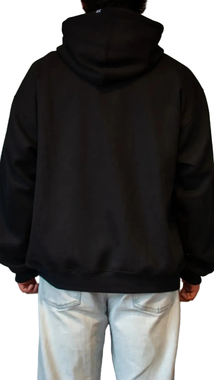 POLERON HOODIE OVERSIZE BORDADO