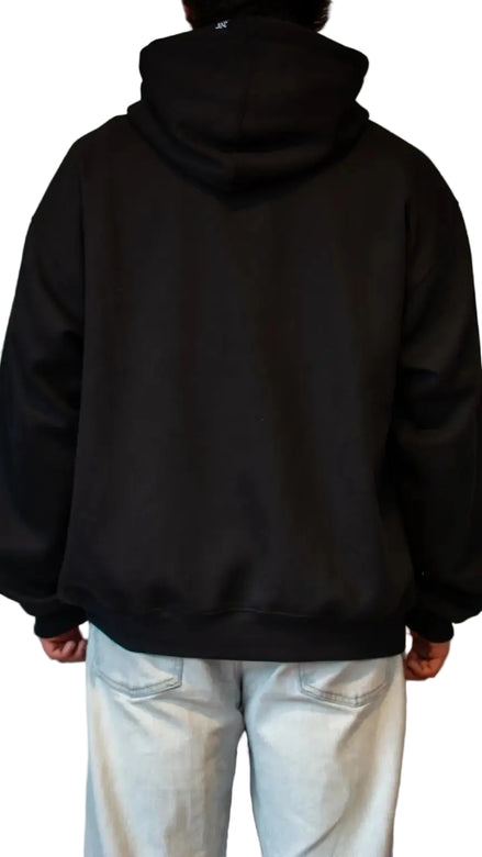 POLERON HOODIE OVERSIZE BORDADO